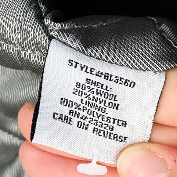 BLAKE | Wool Jacket | Black | Men’s size XL - Picture 13 of 15